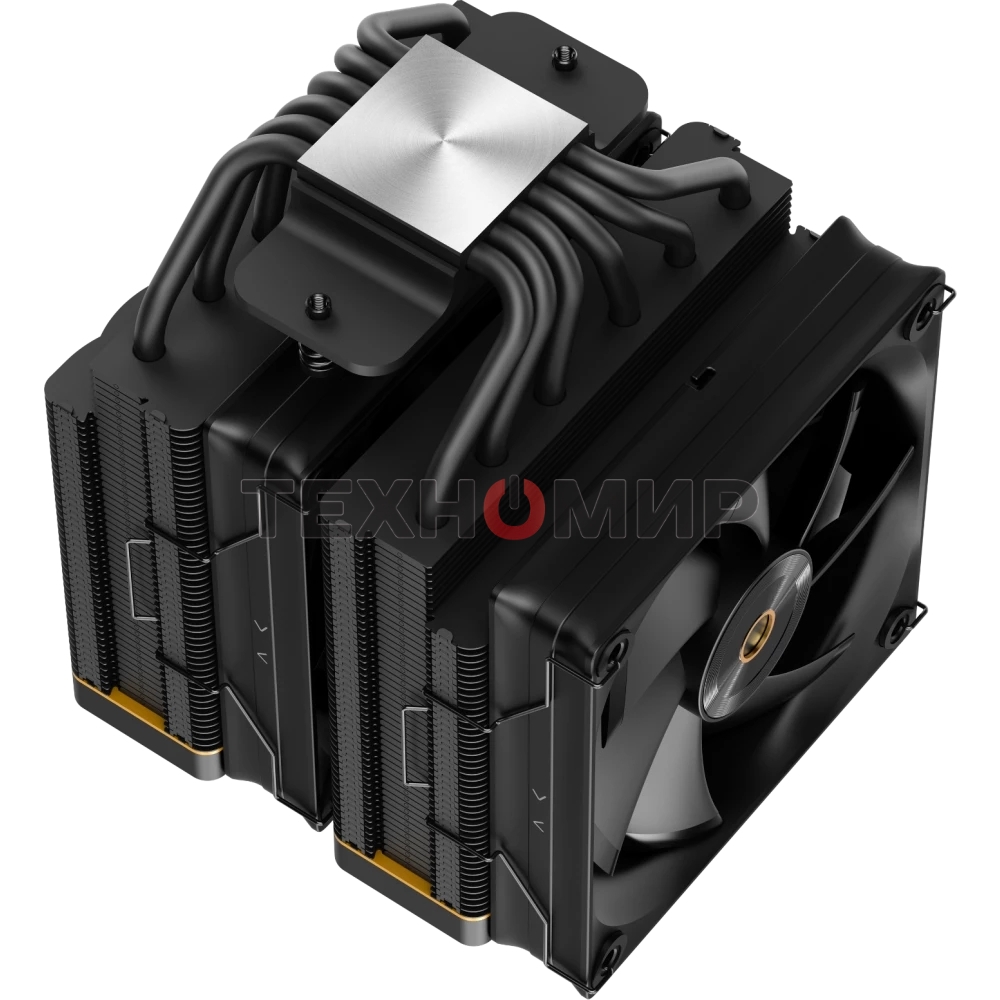 Кулер Ocypus Iota A62 BK Iota-A62-BK черный 120мм алюминий+медь 2000rpm 29db 4-pin 260W 158мм