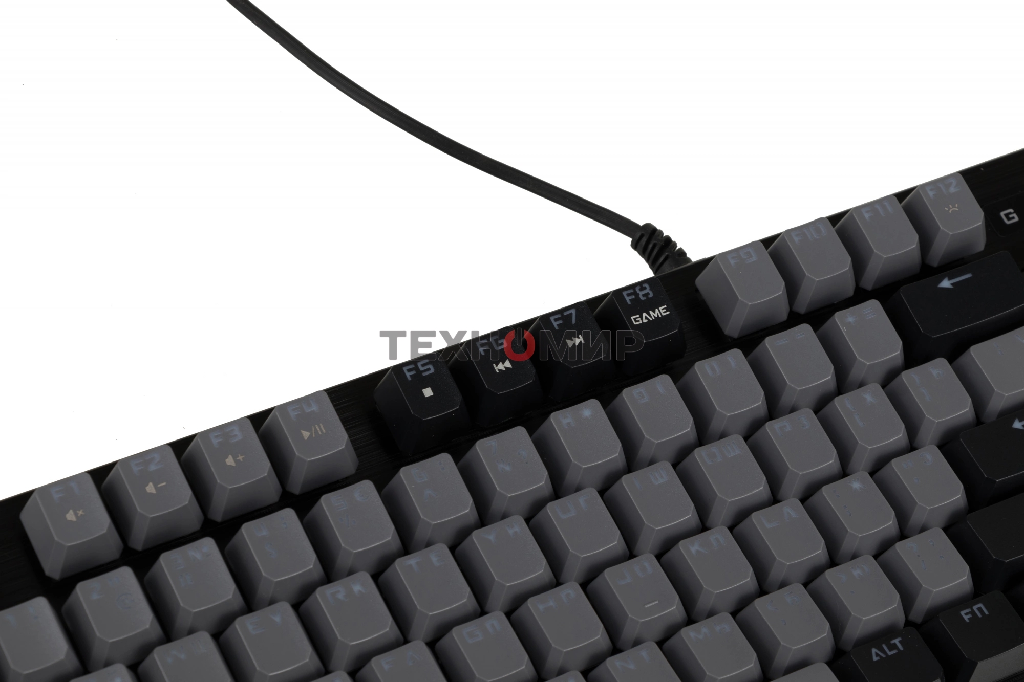 Клавиатура проводная A4Tech Bloody B828N USB черный/серый