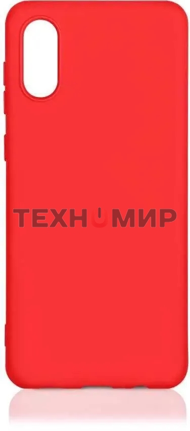 Чехол (клип-кейс) DF sOriginal-27, для Samsung Galaxy A02, красный df soriginal-27 (red)