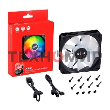 Вентилятор для корпуса ADATA XPG VENTO R 120 ARGb PWM черный, 120 мм, 1600 об/мин, 32 дБ, 4 pin