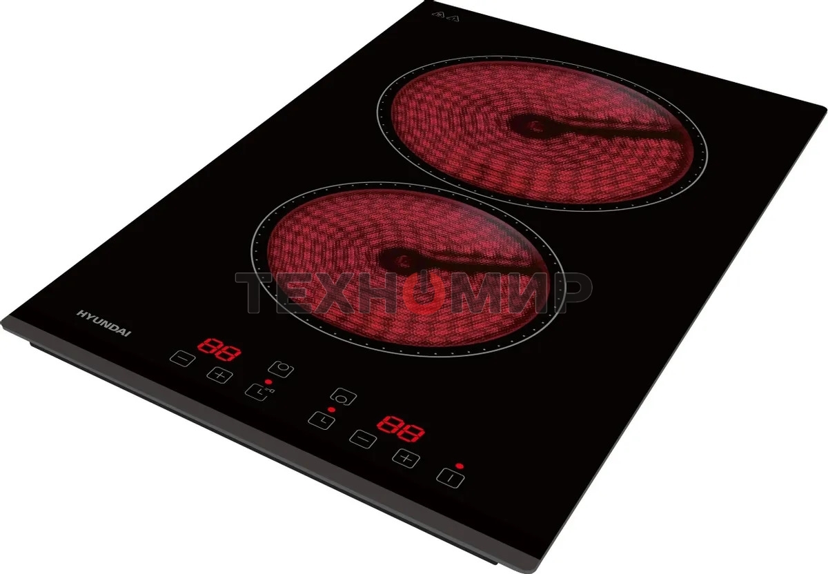 Варочная панель Hyundai HHE 3251 BG черный
