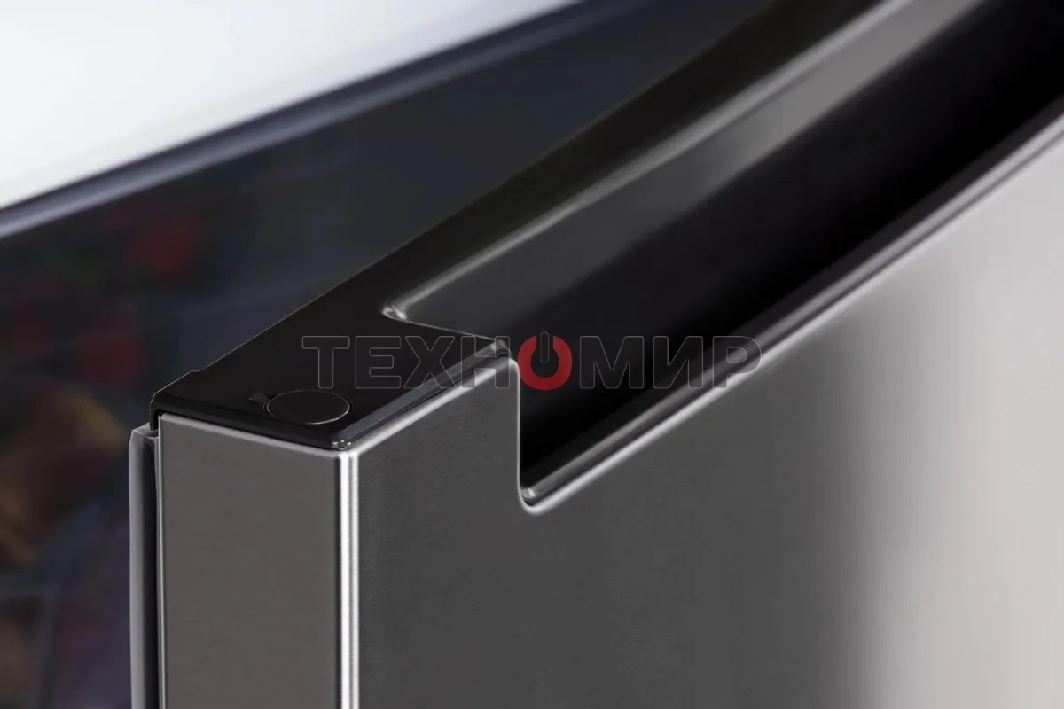 Холодильник Nordfrost NRB 162NF X нержавеющая сталь двухкамерный 205/105 л морозилка снизу