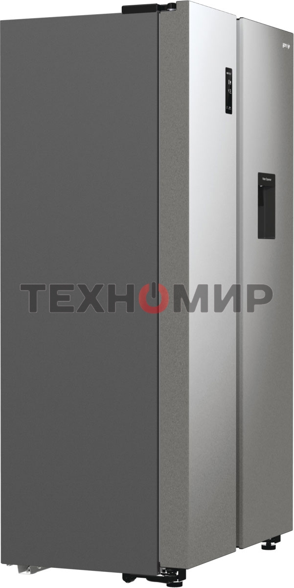 Холодильник Gorenje NRR9185EAXLWD двухкамерный серебристый мат. инвертер