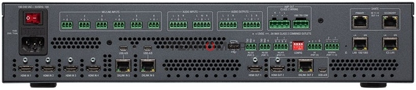 Презентационный коммутатор 6х2 HDMI 4K/60 FG1906-0201 AMX DVX-2265-4K