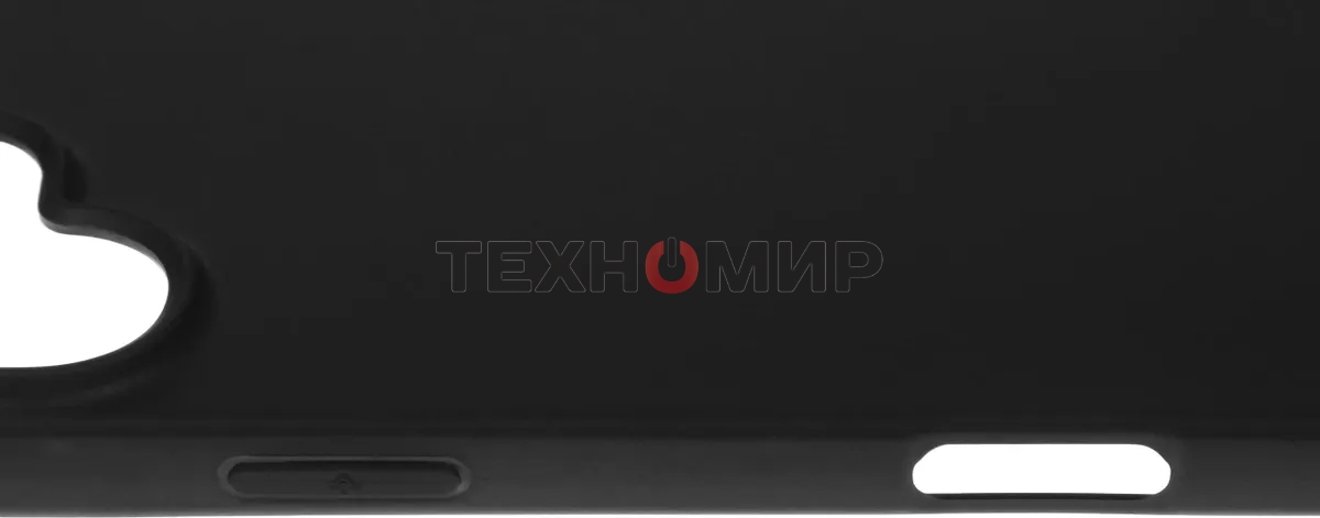 Чехол (клип-кейс) BoraSCO для Apple iPhone 16 Plus Silicone Case черный (73521)