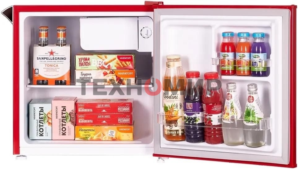 Холодильник Maunfeld MFF50RR красный однокамерный 50л