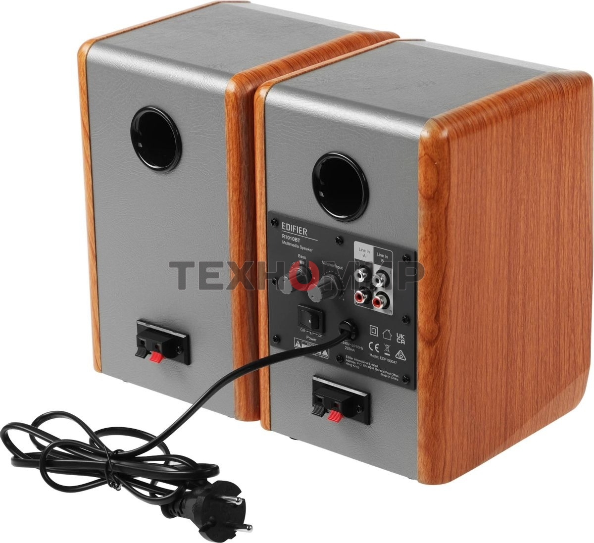 Колонки Edifier R1010BT 2.0 коричневый/коричневый 24Вт BT