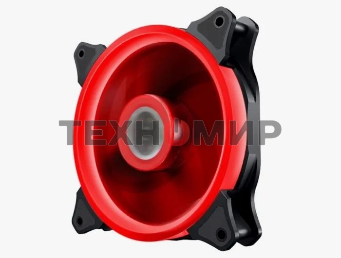 Вентилятор для корпуса Gembird черный, 120 мм, 1200 об/мин, 20.5 дБ, 3 pin