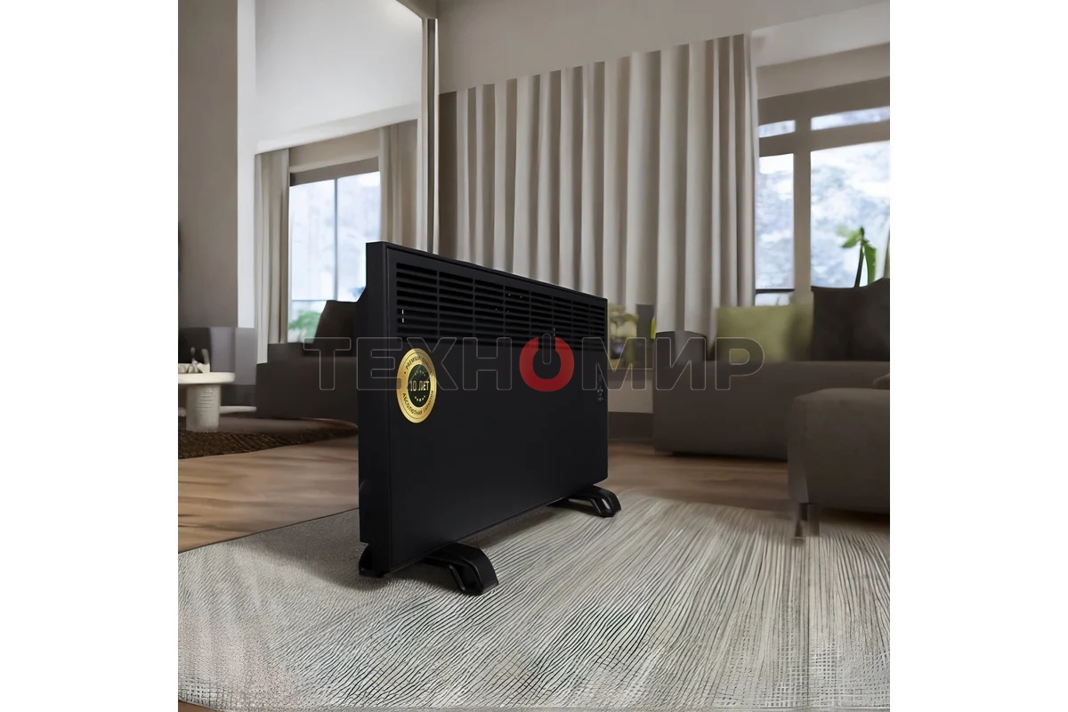 Конвектор электрический iVigo EPK4590E20 2000 Вт Черный матовый