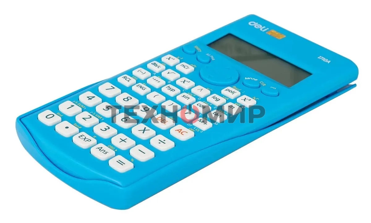Калькулятор научный Deli E1710A/BLU синий 10+2-разр.