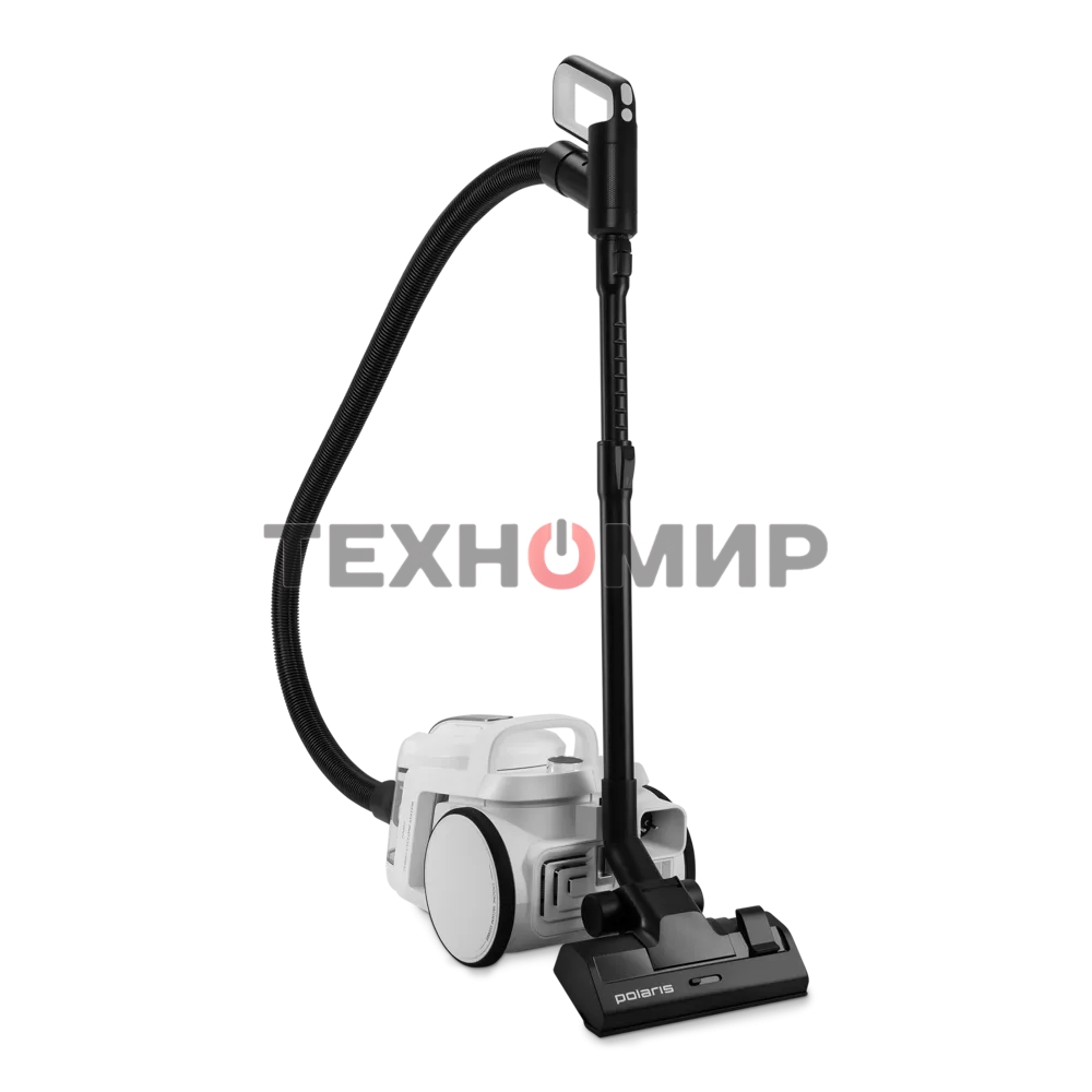 Пылесос Polaris PVC 1909 белый, 650/2200 Вт, уборка сухая, пылесборник контейнер 3 л