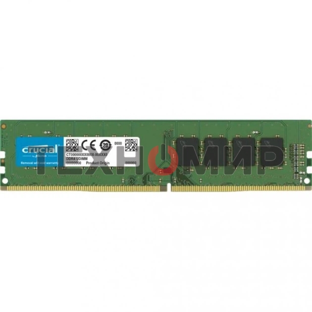 Оперативная память Crucial, DDR4, 16GB (1x16GB), 3200 MHz, CL22, без радиатора