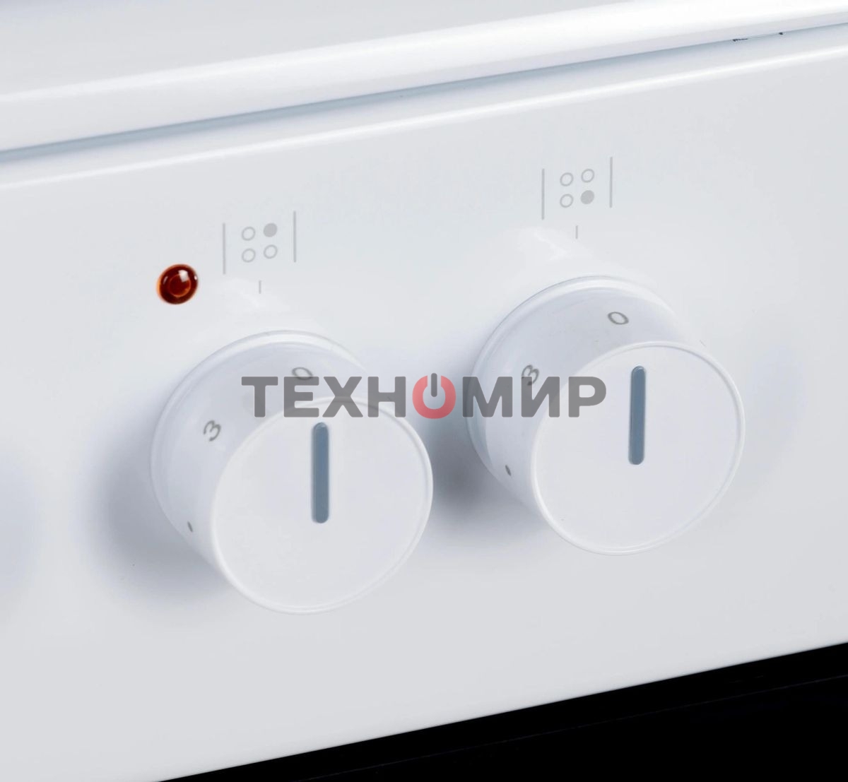 Плита электрическая Hansa FCEW53000 белый, конфорок 4 шт, духовка 68 л, 50 см x 85 см x 60 см