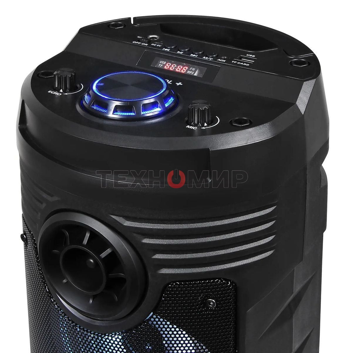 Минисистема Hyundai H-MC170 черный 80Вт/FM/USB/BT/SD/MMC