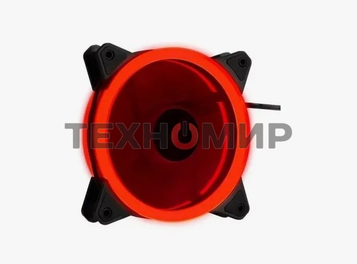 Вентилятор для корпуса Gembird черный, 120 мм, 1200 об/мин, 20.5 дБ, 3 pin