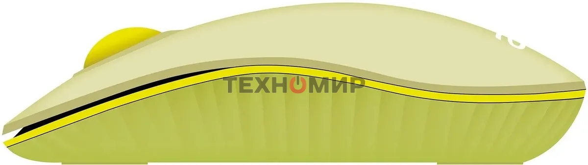 Мышь беспроводная Acer OMR205 зеленый/желтый, 1200 dpi, радиоканал, USB, кнопки - 3