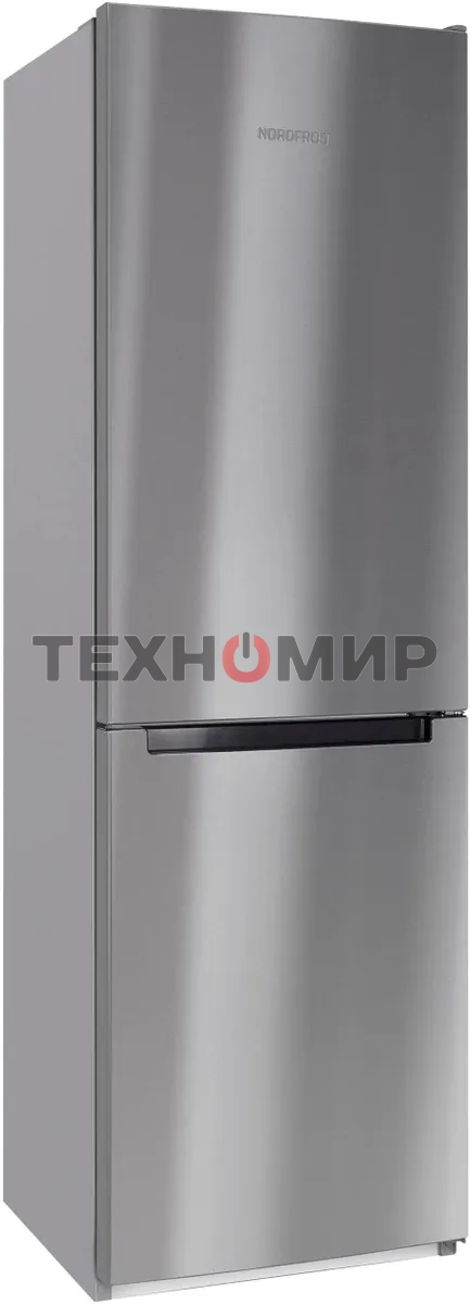 Холодильник Nordfrost NRB 162NF X нержавеющая сталь двухкамерный 205/105 л морозилка снизу