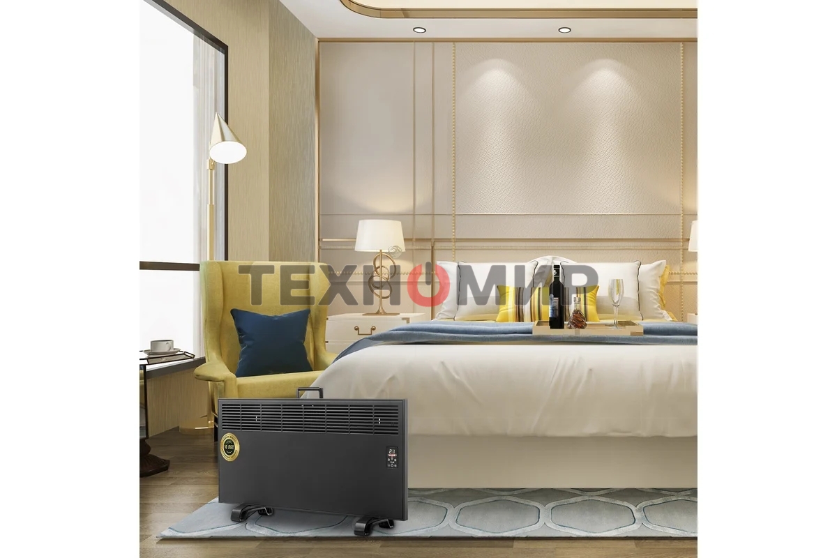 Конвектор электрический iVigo EPK4590E20 2000 Вт Черный матовый