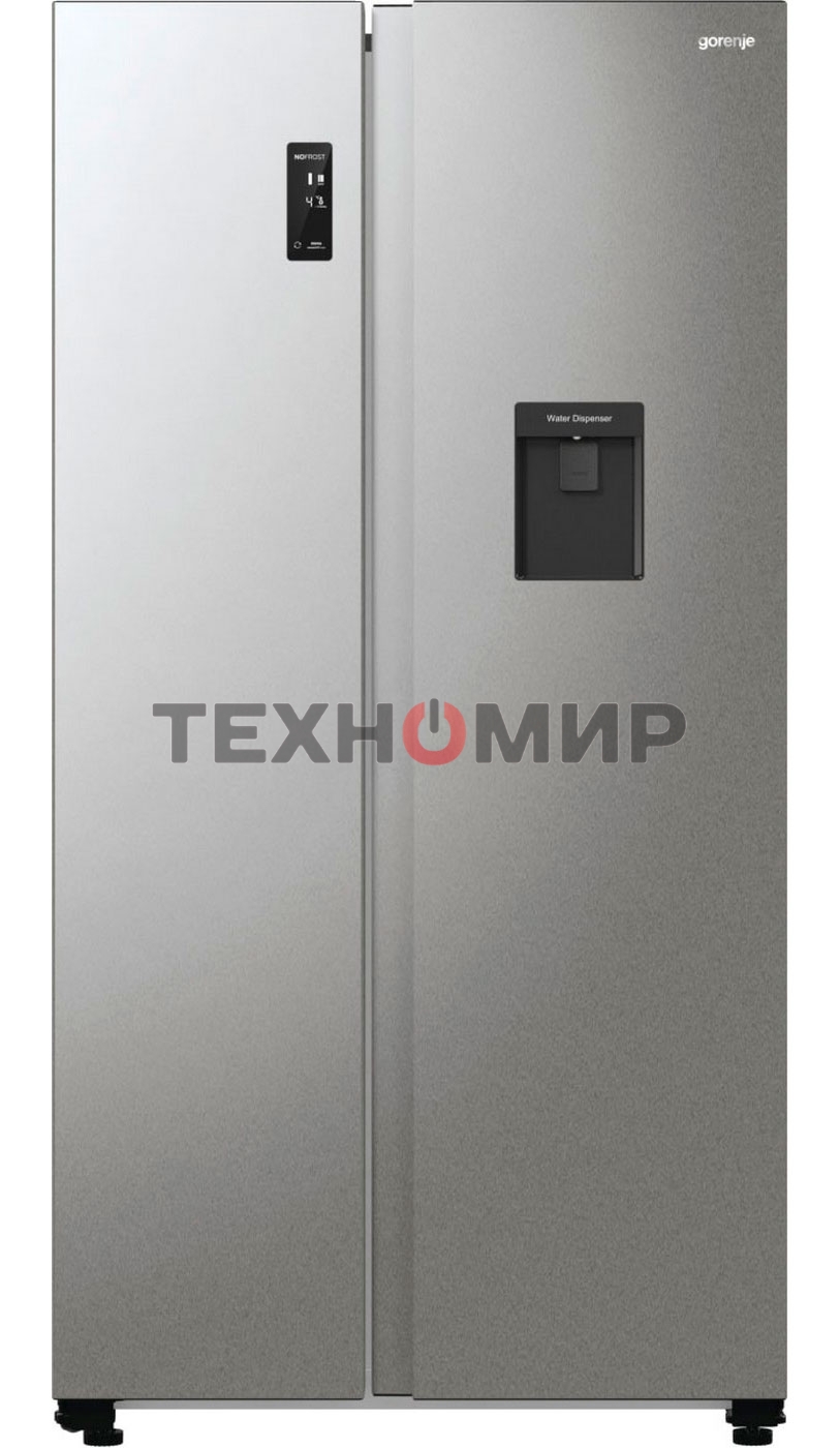 Холодильник Gorenje NRR9185EAXLWD двухкамерный серебристый мат. инвертер