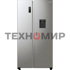 Холодильник Gorenje NRR9185EAXLWD двухкамерный серебристый мат. инвертер
