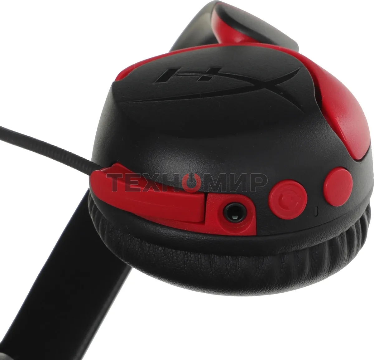 Наушники с микрофоном HyperX Cloud Mini черный/красный накладные BT оголовье (7G8F1AA)