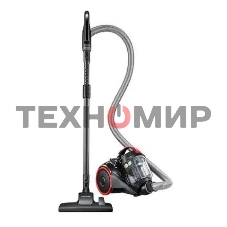 Пылесос Samsung VC15K4116VR/EV красный/черный, 390/1500 Вт, уборка сухая, пылесборник контейнер 1.3 л