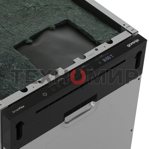 Встраиваемая посудомоечная машина Gorenje GV572D10, черный, 44.8 см, 11 компл., 44 дБ, класс A+++