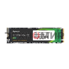 Накопитель SSD Apacer AS2280P4X, 256Gb, M.2 2280, PCIe 3.0 x4, NVMe, R/W 2100/1300
