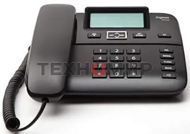 Телефон проводной Gigaset DA260 черный