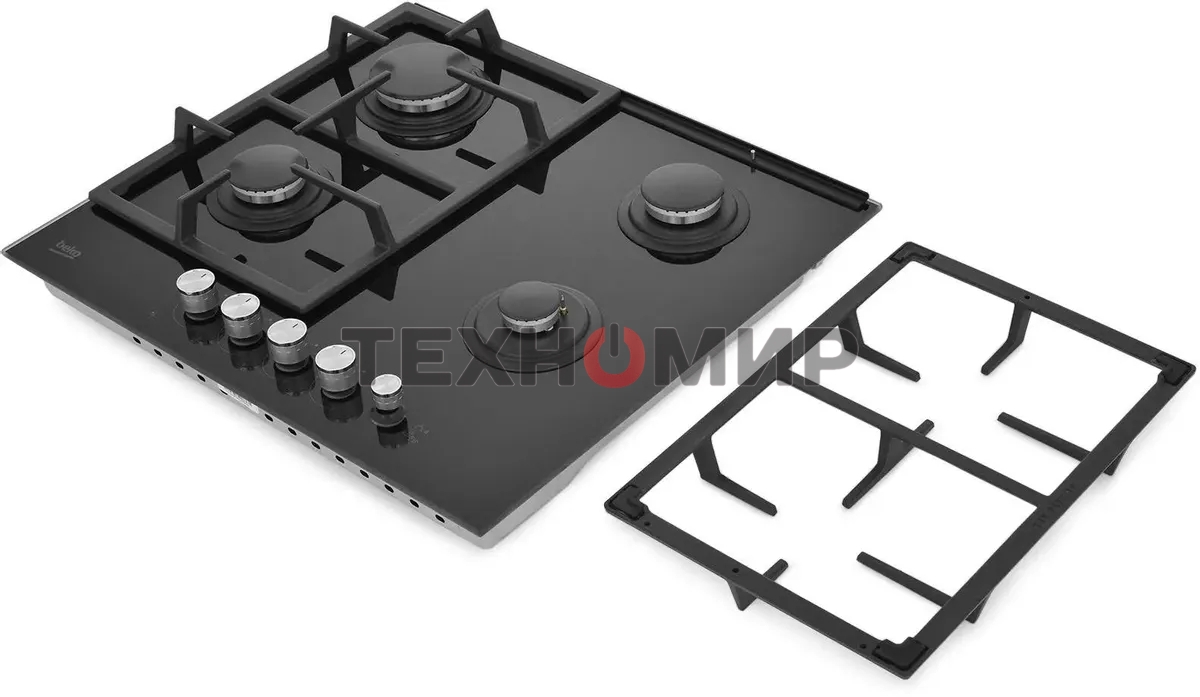 Газовая варочная панель Beko HILG64235S черный