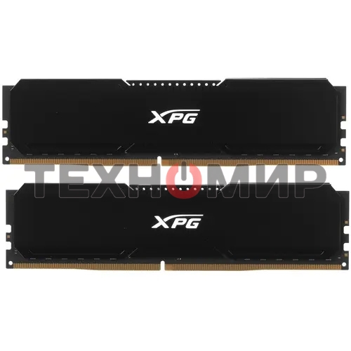 Оперативная память XPG Gaммix D20, DDR4, 32GB (2x16GB), 3200MHz, CL16, UDIMM, с радиатором, черный