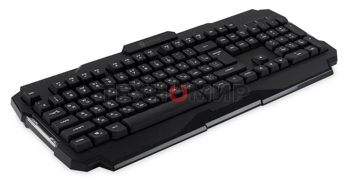 Клавиатура Oklick 757G HW2 проводная, USB Type-A, чёрный