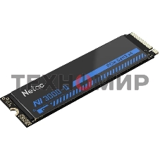 Накопитель SSD Netac NV3000 512Gb M.2 2280, PCI-E 3.0 x4, 3D NAND, 3000/1200MBs, NVMe, heatsink