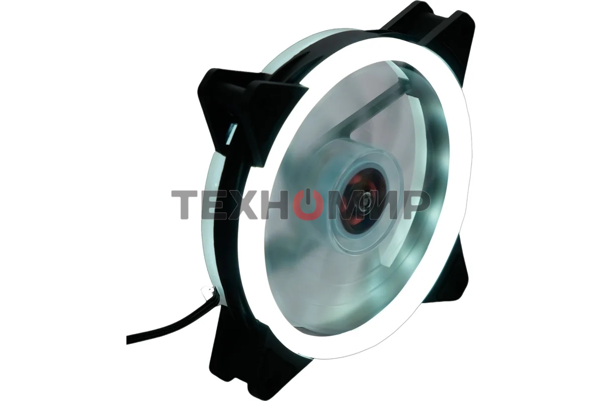 Вентилятор для корпуса Gembird черный, 120 мм, 1200 об/мин, 20.5 дБ, 3 pin