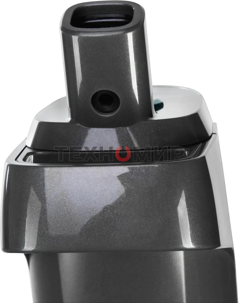 Пылесос паровой вертикальный Starwind SSV9550 темно-серый/голубой (черный/синий), питание от сети, 120 Вт, уборка влажная/паром/сухая, пылесборник 0.5 л