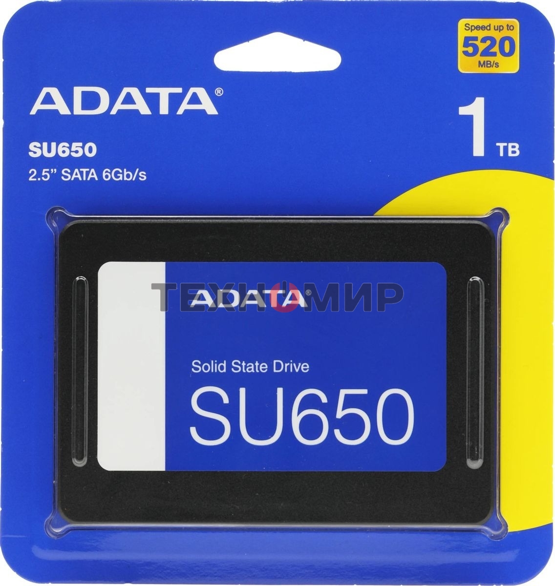 Накопитель SSD ADATA Ultimate SU650, 1Tb, SATA III, 2.5