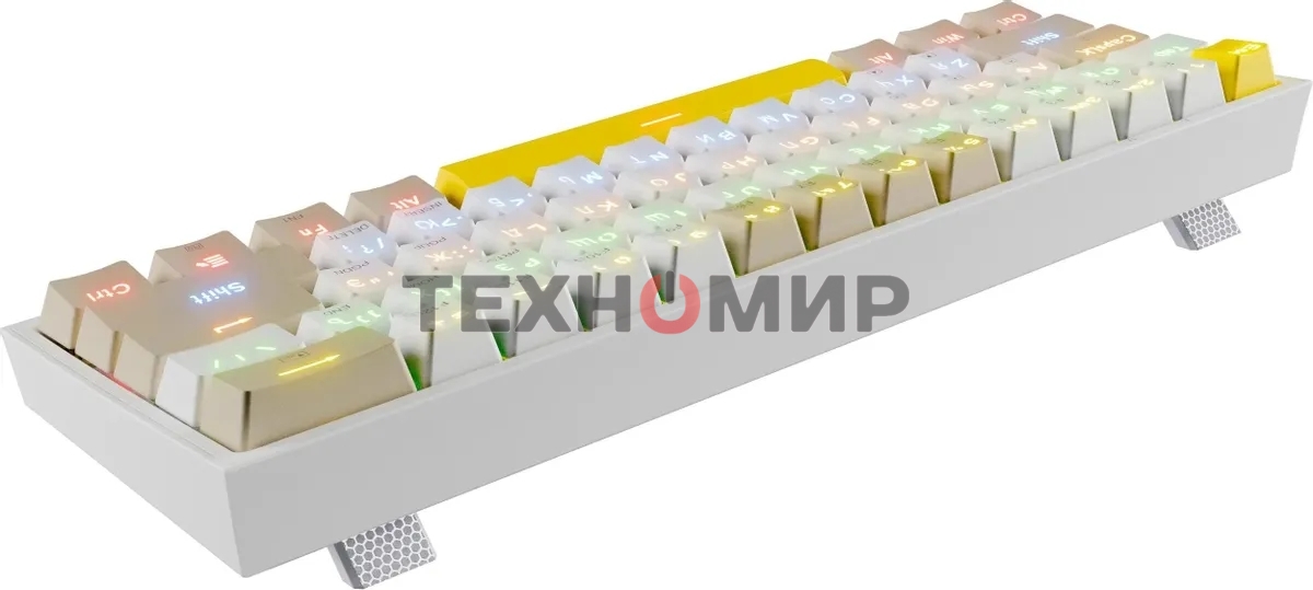 Клавиатура Redragon Fizz проводная, USB Type-A, белый