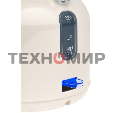 Чайник электрический Candy CK-205 1.7л. 2200Вт слоновая кость корпус: нерж.сталь