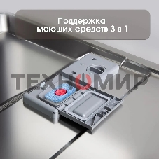 Встраиваемая посудомоечная машина Zigmund & Shtain DW 308.6, черный, 59.6 см, 14 компл., 49 дБ, класс A++