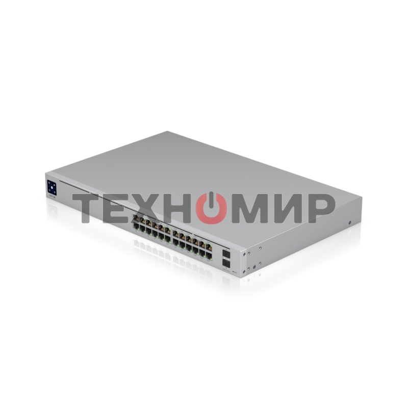 Коммутатор в стойку Ubiquiti UniFi Professional 24Port Gigabit Switch with Layer3 Features and SFP+ USW-Pro-24-EU, 24х 1G RJ45, 2х 10G SFP+