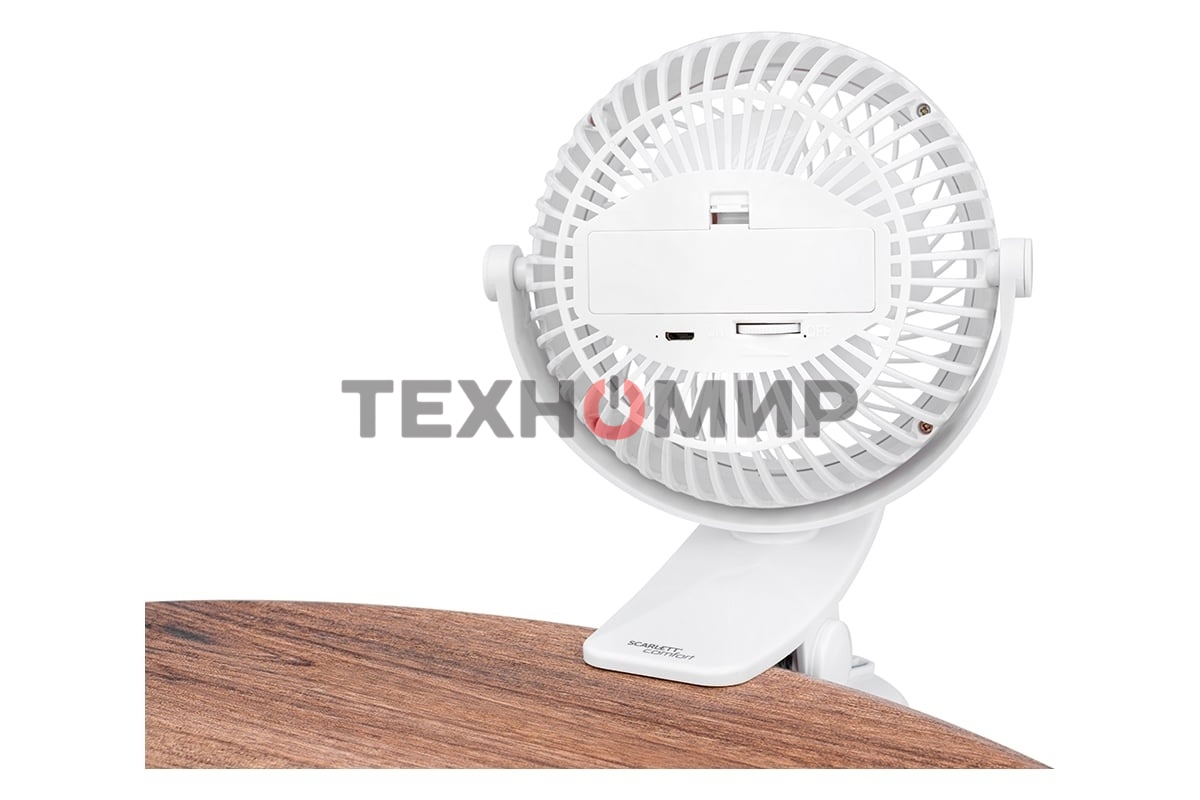 Вентиляторы настольные Scarlett SC-DF111S98 белый