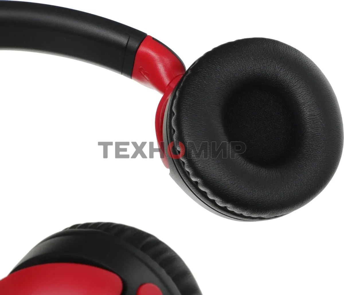 Наушники с микрофоном HyperX Cloud Mini черный/красный накладные BT оголовье (7G8F1AA)