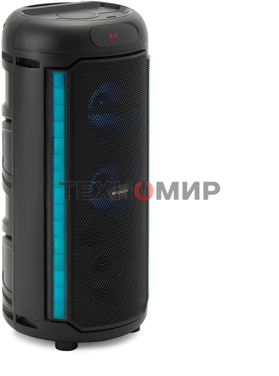 Минисистема Hyundai H-MC1221 черный 15Вт FM USB BT SD/MMC