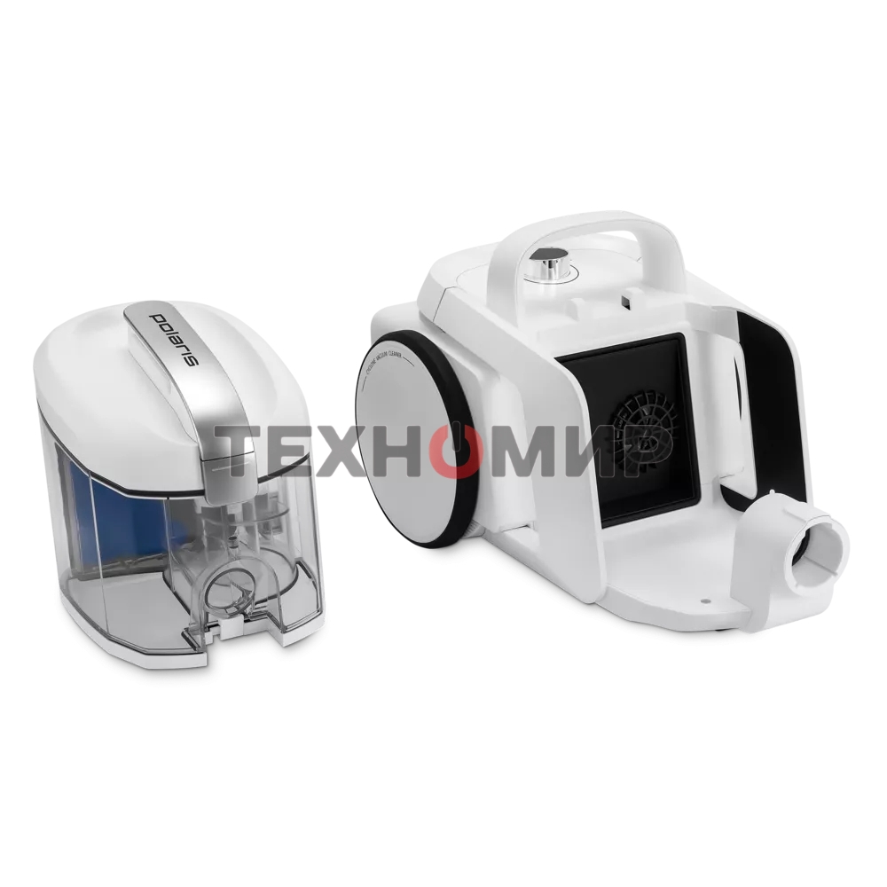 Пылесос Polaris PVC 1909 белый, 650/2200 Вт, уборка сухая, пылесборник контейнер 3 л