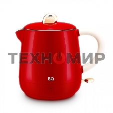 Чайник электрический BQ KT1717P Red. Мощность:1000 Вт, Объем 0,6л