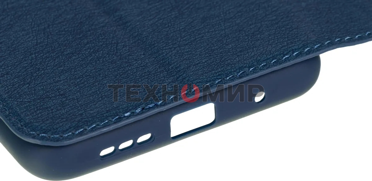 Чехол (флип-кейс) DF poFlip-03 для Xiaomi Poco M3 синий