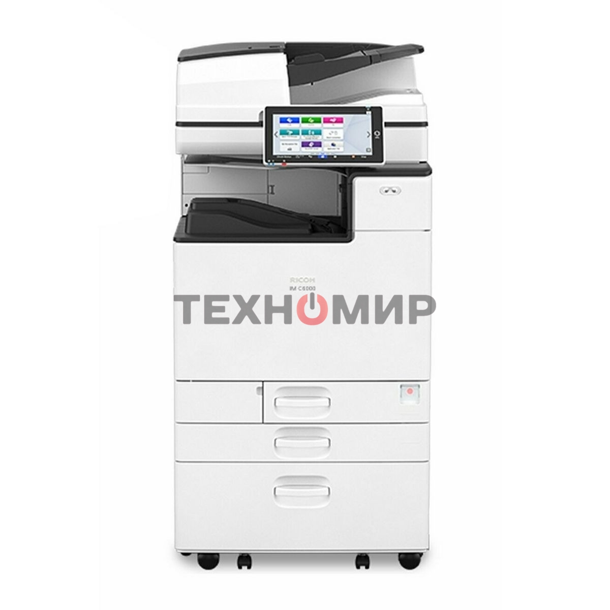 МФУ лазерное Ricoh IM C4500LT A3, цветной, печ.45 стр/мин, скан. до 120/240 изобр./мин, 1200x1200, USB, Ethernet