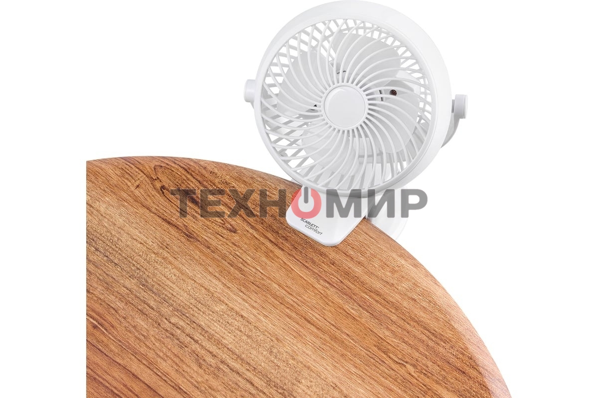 Вентиляторы настольные Scarlett SC-DF111S98 белый