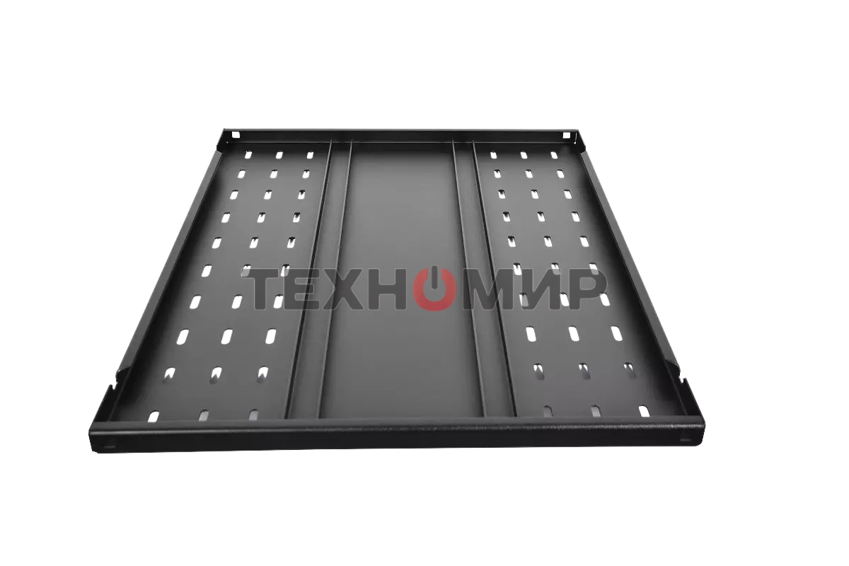 Полка усиленная для аккум. грузоподъемностью 200 кг. глубина 620 мм черная