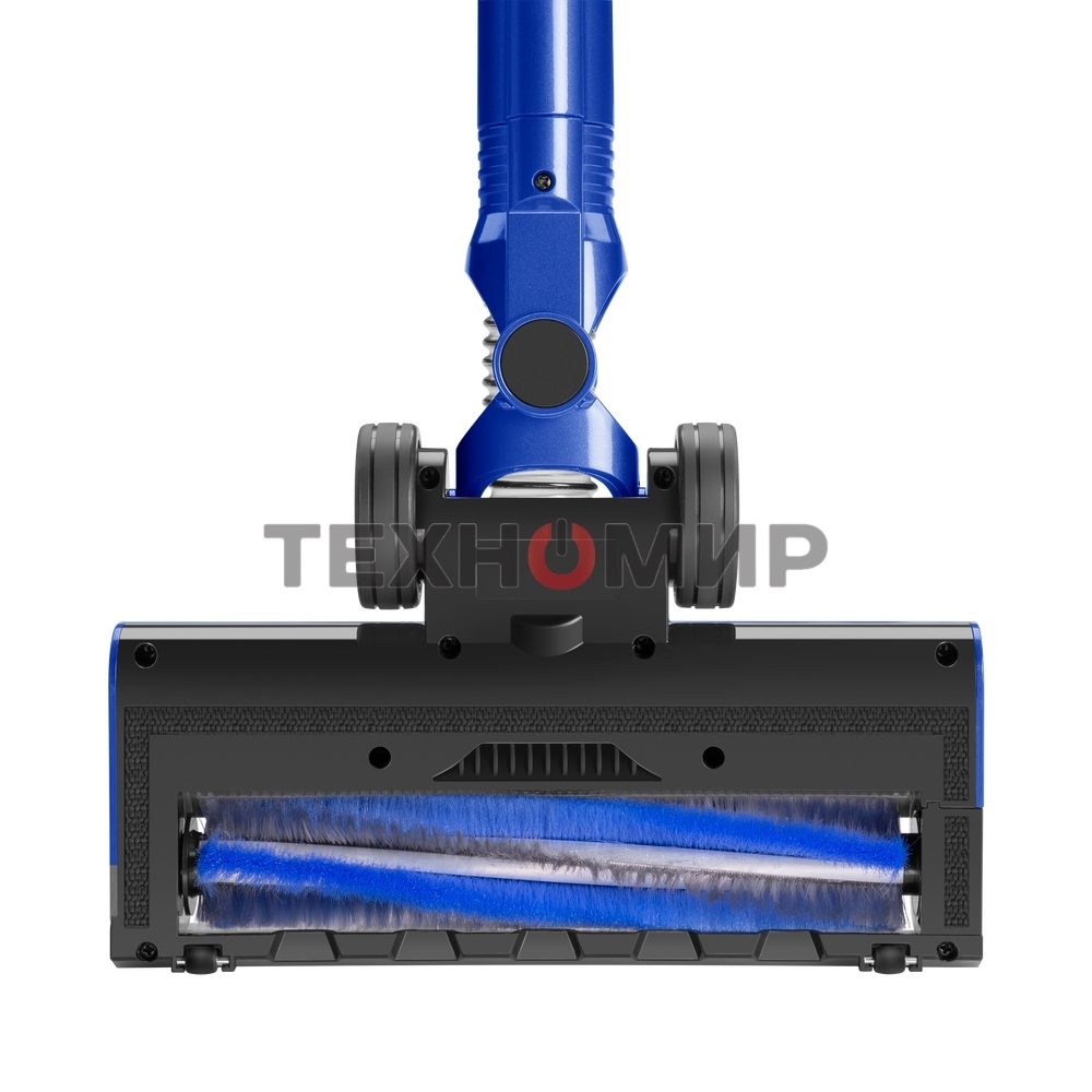 Пылесос вертикальный беспроводной Maunfeld MF-2032BL PRO синий, питание от аккумулятора, 200 Вт, уборка сухая, пылесборник 0.5 л, работа от АКБ max - 35 мин